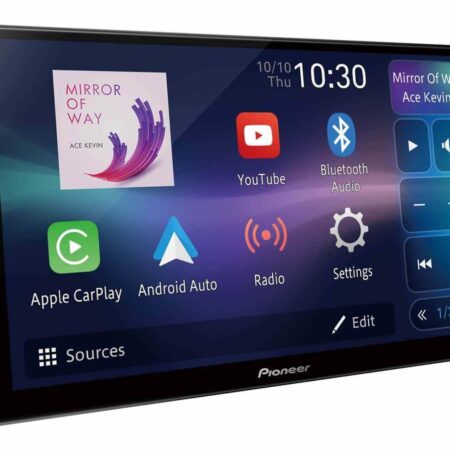 Pioneer DMH-AP6650BT 9" Large Screen Display with Wireless Android Auto/Carplay and Weblink