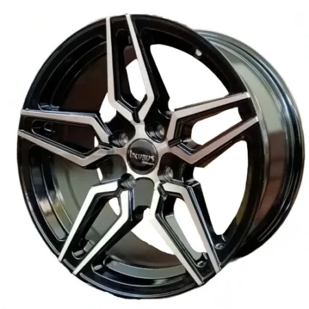 incubus 15" inches Alloy Wheel-BM3-Black-4 Holes(Set of 4)-PCD-100-