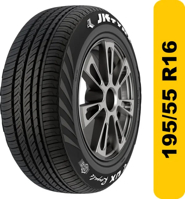 -original-imahy7d3hngc2v9f JK TYRE UX Royale 4 Wheeler Tyre (195/55 R16, Tube Less)