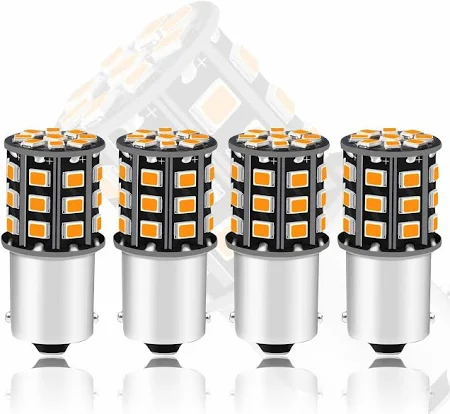 shopping Universal 4 X 4 Daytime Running Light Led Car Grill Raptor Style (Yellow) (Set Of 4 Pcs)
